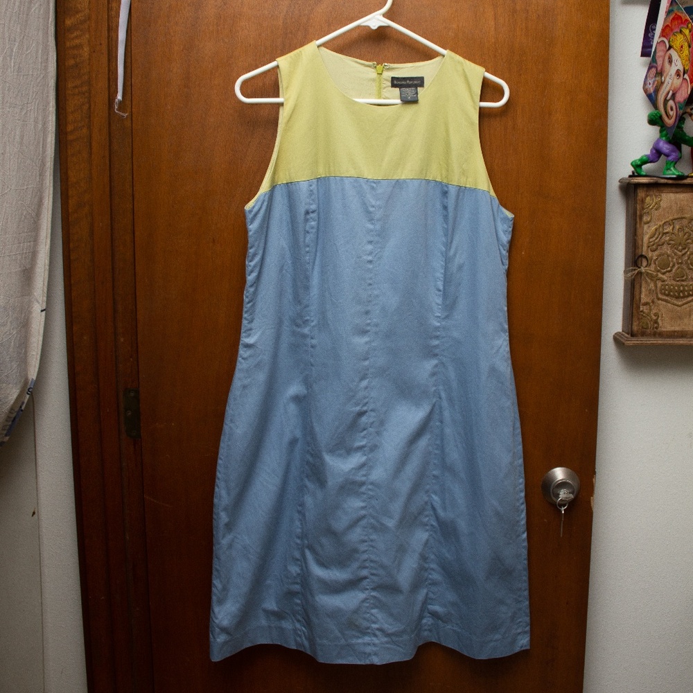 Banana Republic Sleeveless Color Block Dress